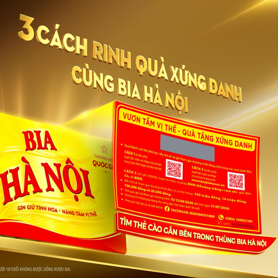 BLUSESEA ĐỒNG HÀNH CÙNG BIA HÀ NỘI TRIỂN KHAI CHƯƠNG TRÌNH KHUYẾN MẠI TOÀN QUỐC